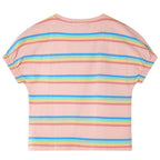 Vidaxl kindershirt 140 perzikkleurig