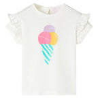 Vidaxl kindershirt 92 ecru
