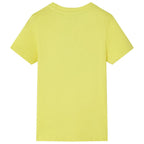 VidaXL Kindershirt met korte mouwen 104 geel