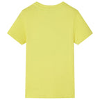 Vidaxl kindershirt met korte mouwen 140 geel