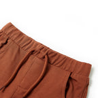 Vidaxl kindershorts met trekkoord 104 bruin