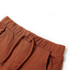 Vidaxl kindershorts met trekkoord 116 bruin