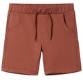 Vidaxl kindershorts met trekkoord 128 bruin
