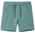 Vidaxl kindershorts met trekkoord 140 oudpetrol