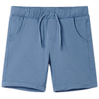 Vidaxl kindershorts met trekkoord 104 donkerblauw