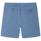 Vidaxl kindershorts met trekkoord 104 donkerblauw