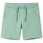 Vidaxl kindershorts met trekkoord 128 lichtkaki
