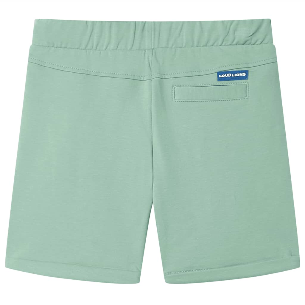 Vidaxl kindershorts met trekkoord 140 lichtkaki