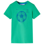 Vidaxl kindershirt 140 groen
