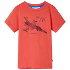 VidaXL Kindershirt 104 lichtrood