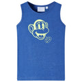 Vidaxl kindertopje 92 gemêleerd blauw