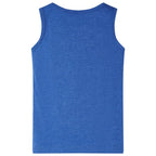 Vidaxl kindertopje 104 gemêleerd blauw
