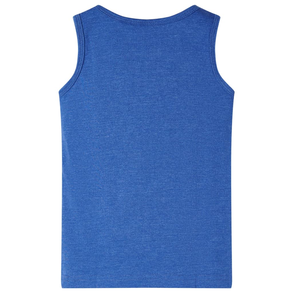 Vidaxl kindertopje 128 gemêleerd blauw