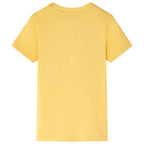 Vidaxl kindershirt 92 lichtokerkleurig