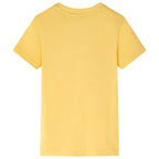Vidaxl kindershirt 104 lichtokerkleurig
