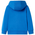 VidaXL Kindervest met capuchon en rits 140 blauw