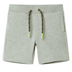 Vidaxl kindershorts met trekkoord 116 gemêleerd lichtkakikleurig