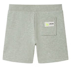Vidaxl kindershorts met trekkoord 116 gemêleerd lichtkakikleurig