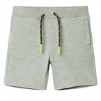 Vidaxl kindershorts met trekkoord 128 gemêleerd lichtkakikleurig