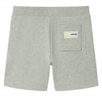 Vidaxl kindershorts met trekkoord 128 gemêleerd lichtkakikleurig