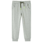 Vidaxl kinderjoggingbroek 116 lichtkaki