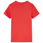 Vidaxl kindershirt 104 rood