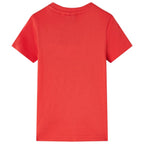 Vidaxl kindershirt 140 rood