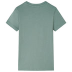 Vidaxl kindershirt 104 kakikleurig
