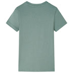Vidaxl kindershirt 140 kakikleurig