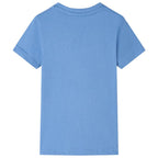 VidaXL Kindershirt 116 middelblauw