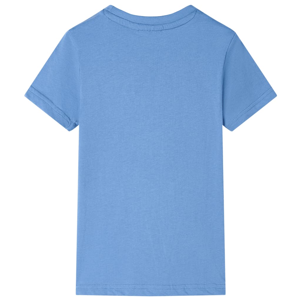 Vidaxl kindershirt 140 middelblauw