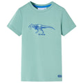Vidaxl kindershirt 140 lichtkakikleurig