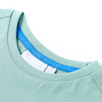 Vidaxl kindershirt 140 lichtkakikleurig