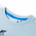 VidaXL Kindershirt 116 lichtblauw