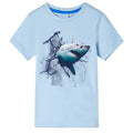 VidaXL Kindershirt 128 lichtblauw