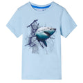 VidaXL Kindershirt 140 lichtblauw
