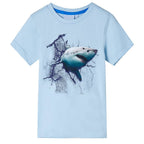 VidaXL Kindershirt 140 lichtblauw