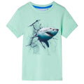 VidaXL Kindershirt 104 lichtgroen