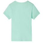 VidaXL Kindershirt 116 lichtgroen