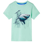 VidaXL Kindershirt 128 lichtgroen