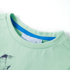 VidaXL Kindershirt 140 lichtgroen