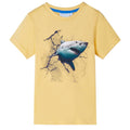 VidaXL Kindershirt 92 geel