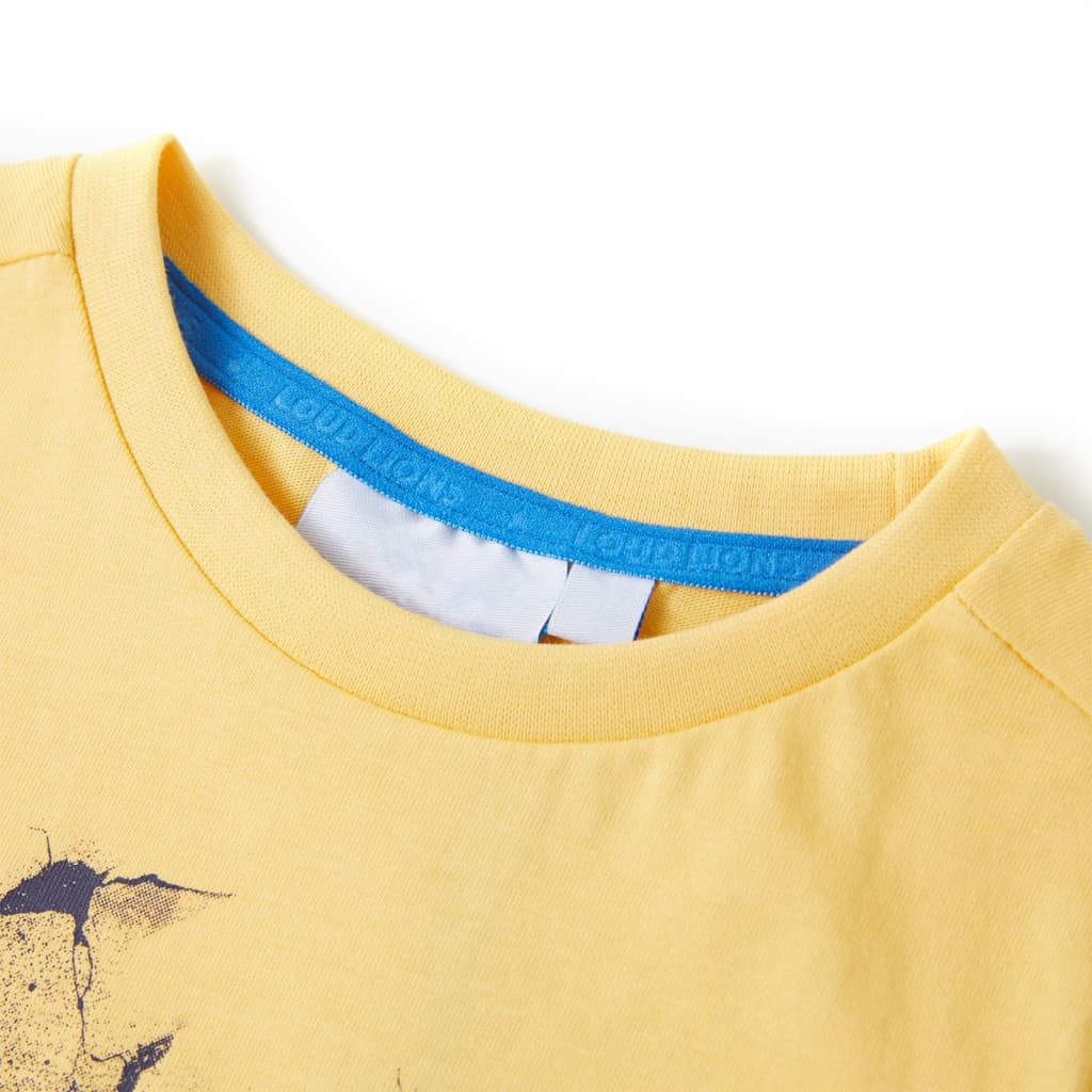 VidaXL Kindershirt 104 geel