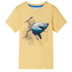VidaXL Kindershirt 128 geel