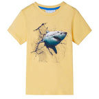 VidaXL Kindershirt 140 geel