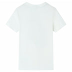 Vidaxl kindershirt met korte mouwen 140 ecru