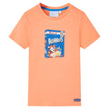 VidaXL Kindershirt met korte mouwen 116 neonoranje