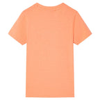 VidaXL Kindershirt met korte mouwen 140 neonoranje