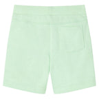 VidaXL Kindershorts met trekkoord 104 felgroen