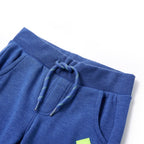 Vidaxl kinderjoggingbroek 104 gemêleerd blauw